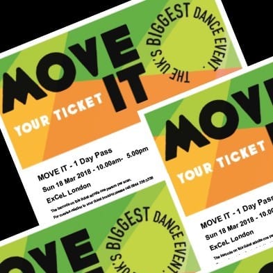 *Now closed* WIN tickets to MOVE IT 2018