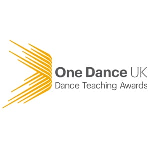 Dancewear Central sponsor One Dance UK Dance Teaching Awards category