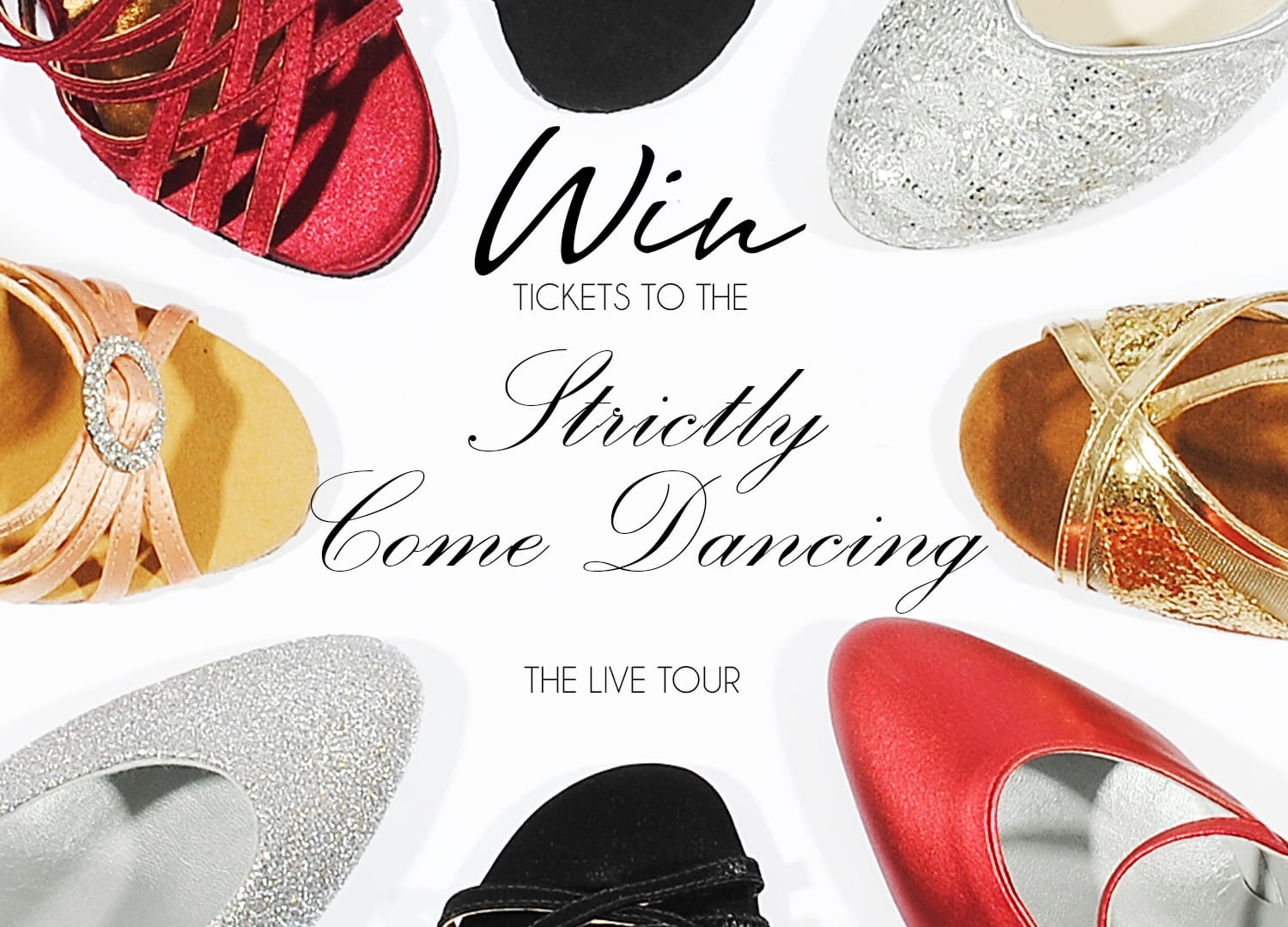 *NOW CLOSED* WIN TICKETS TO STRICTLY COME DANCING LIVE