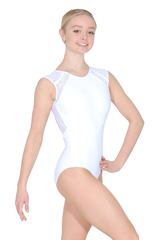 Ballet Rosa Mollie Lace Front Open Back Leotard