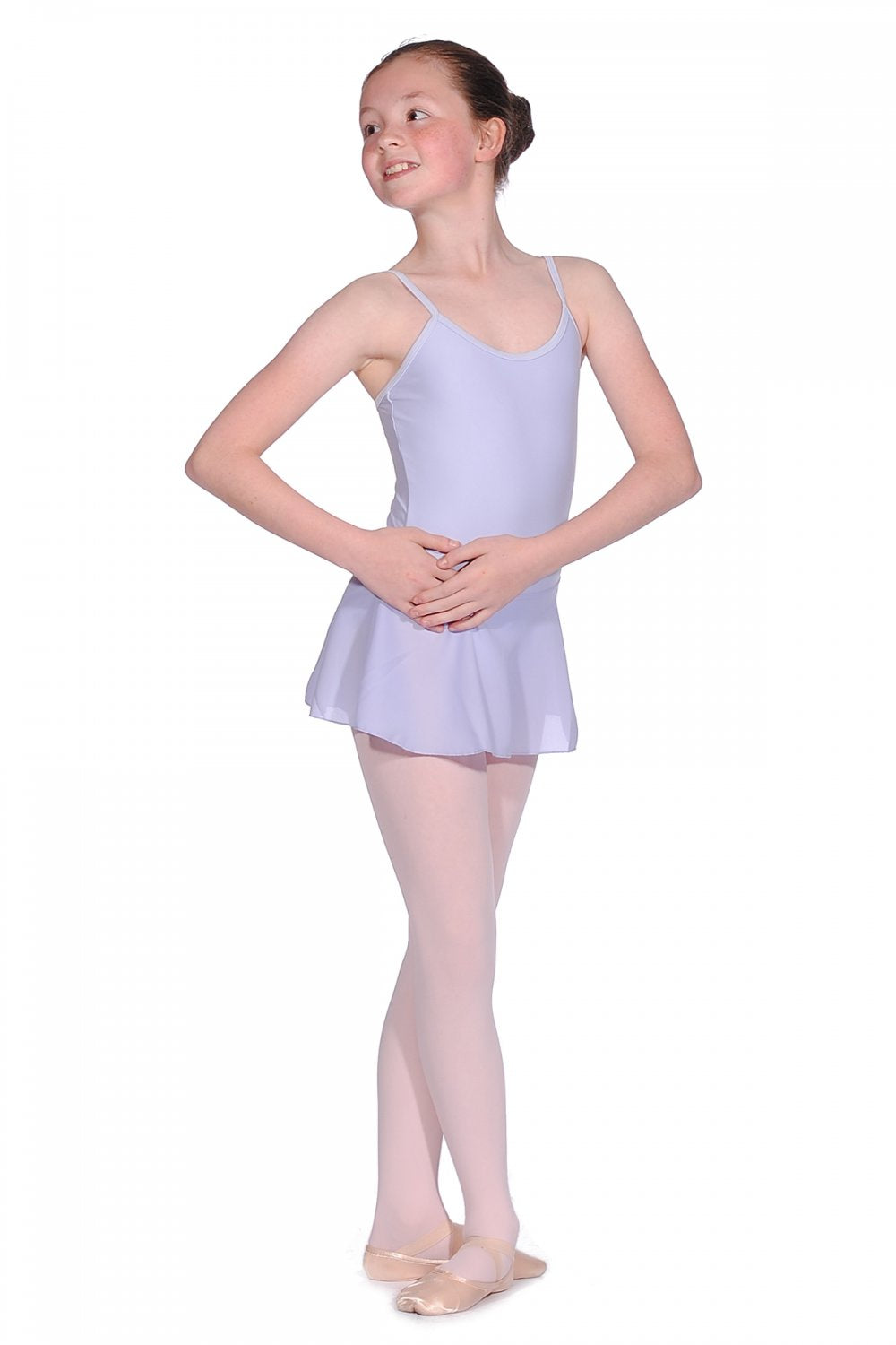 Sansha Aida Girls' Camisole Leotard with Skirt