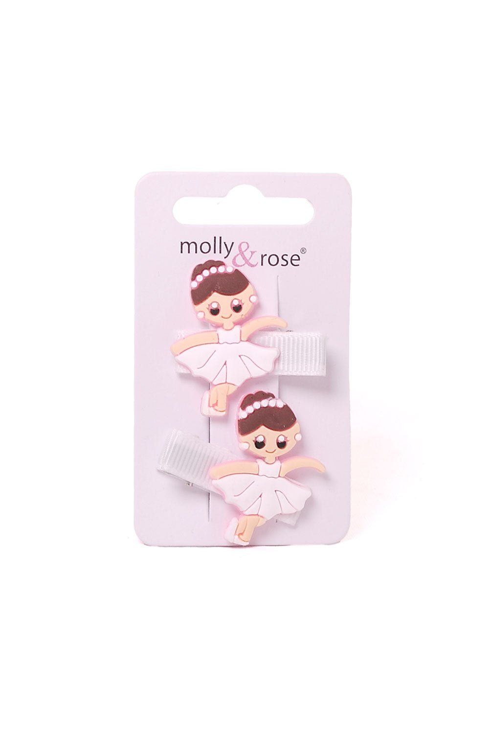 Pinces à cheveux ballerines Molly &amp; Rose - Lot de 2