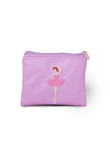 Porte-monnaie zippé à motif ballerine Molly &amp; Rose