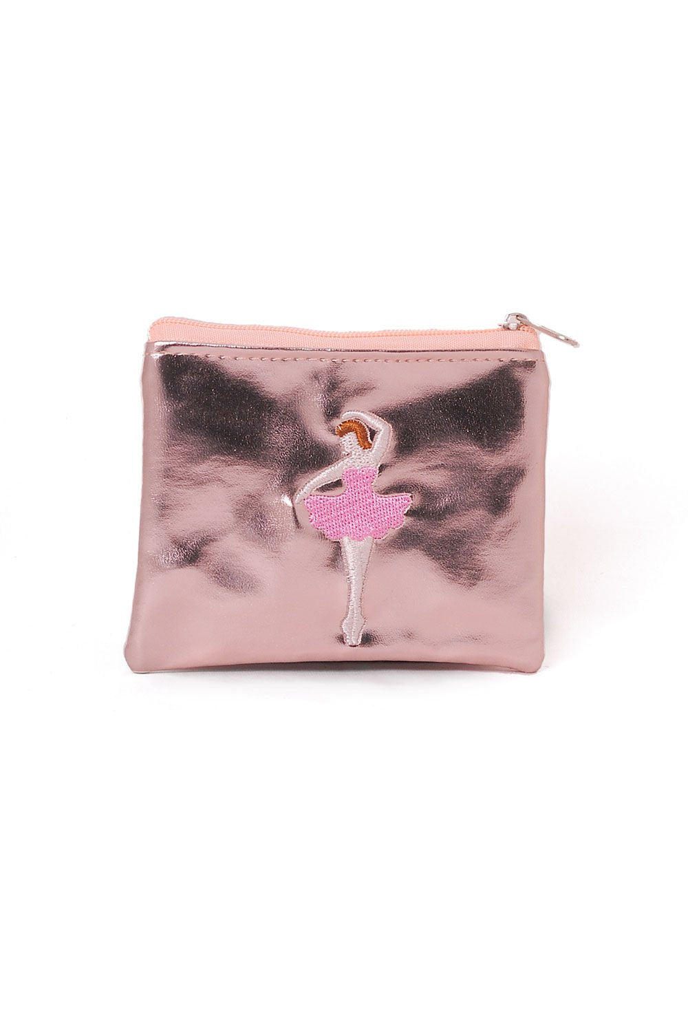 Porte-monnaie zippé à motif ballerine Molly &amp; Rose