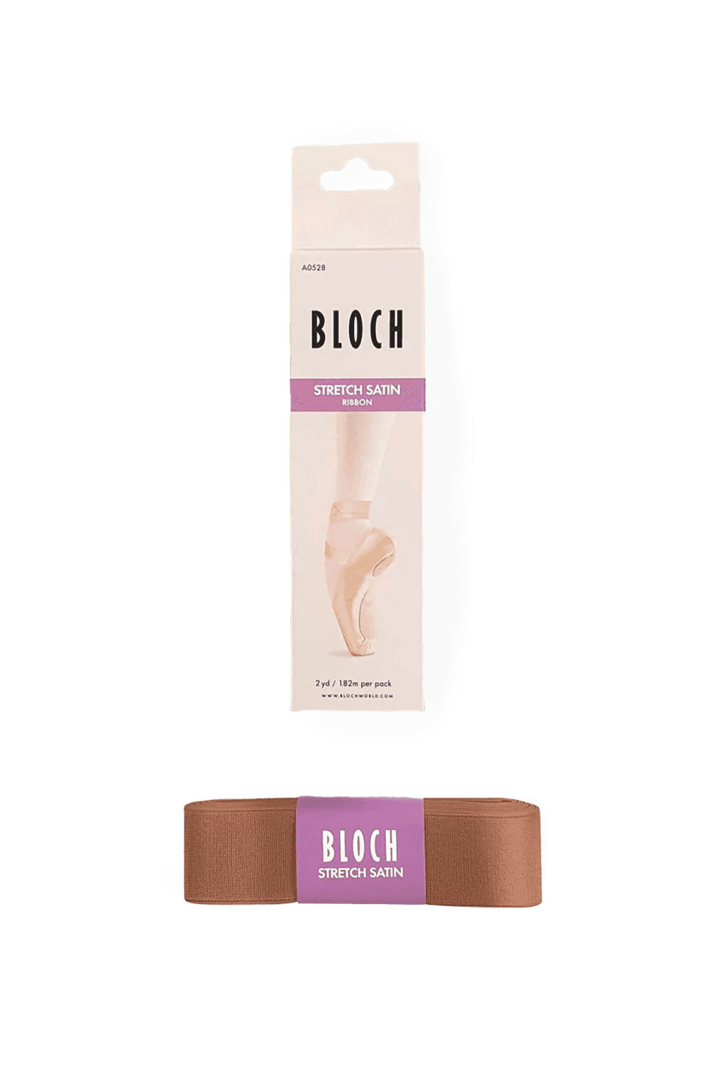 Bloch Stretch Satin Ribbon