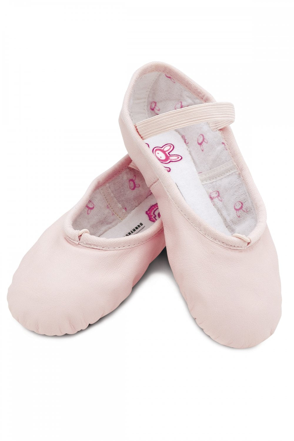 Bloch Bunnyhop - Demi-pointes en cuir avec semelles complètes