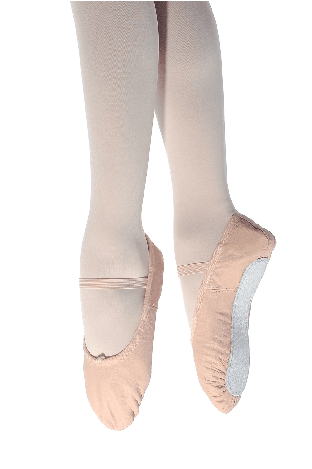 Bloch Bunnyhop - Demi-pointes en cuir avec semelles complètes