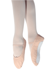 Bloch Bunnyhop - Demi-pointes en cuir avec semelles complètes