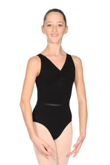 Roch Valley Cotton Sheree Sleeveless Leotard with Belt