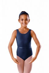 Bloch Cotton Tank Exam Leotard with Belt