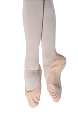 Bloch Chaussons de danse Dansoft en cuir semelle complète