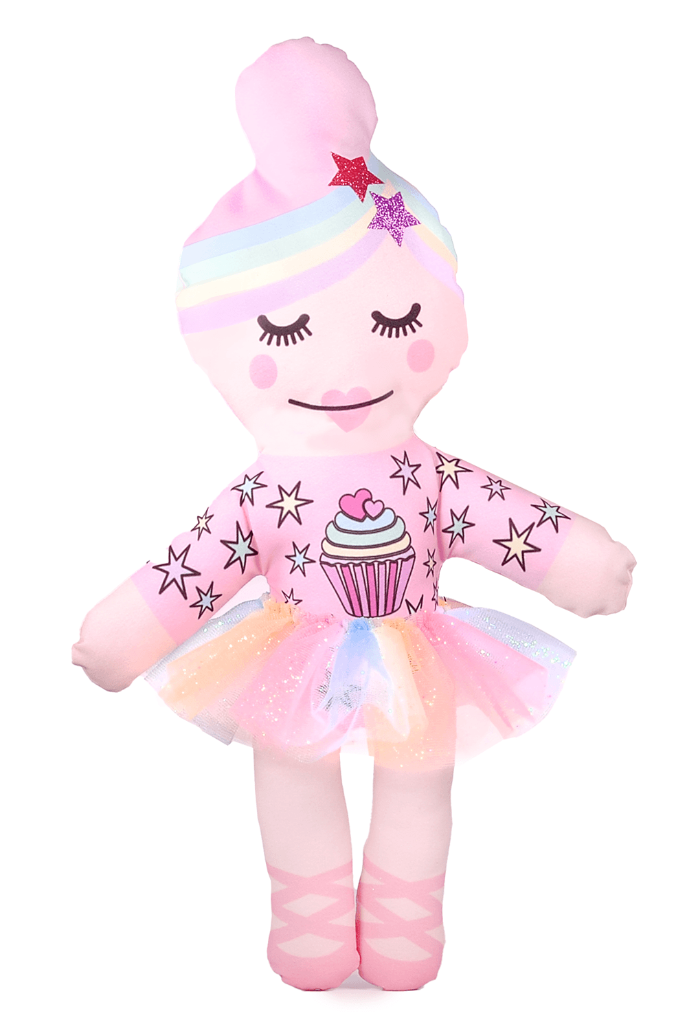 Poupée en peluche El Petit Ballet - Candy Girl et Cupcake