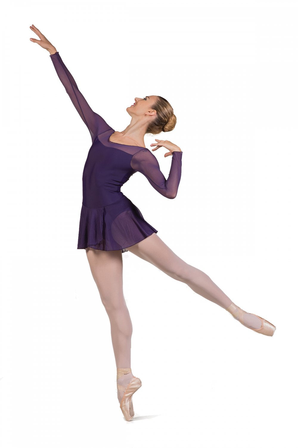 Ballet Rosa Francesca Long Sleeve Ladies' Leotard with Skirt