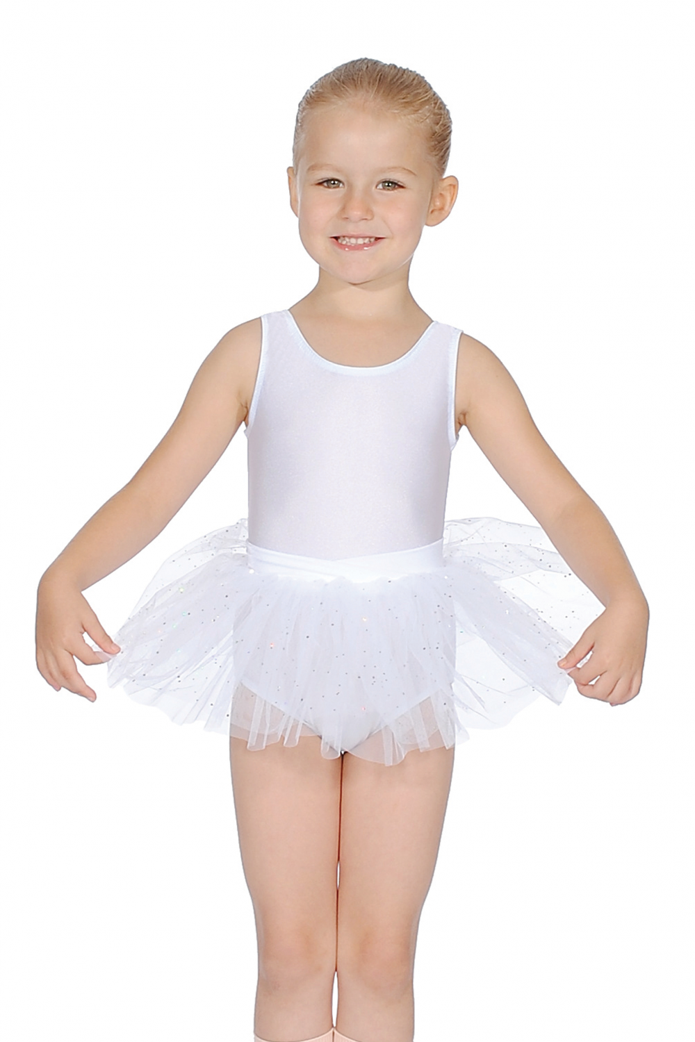 Capezio Girls' Tutu Skirt with Bow Back