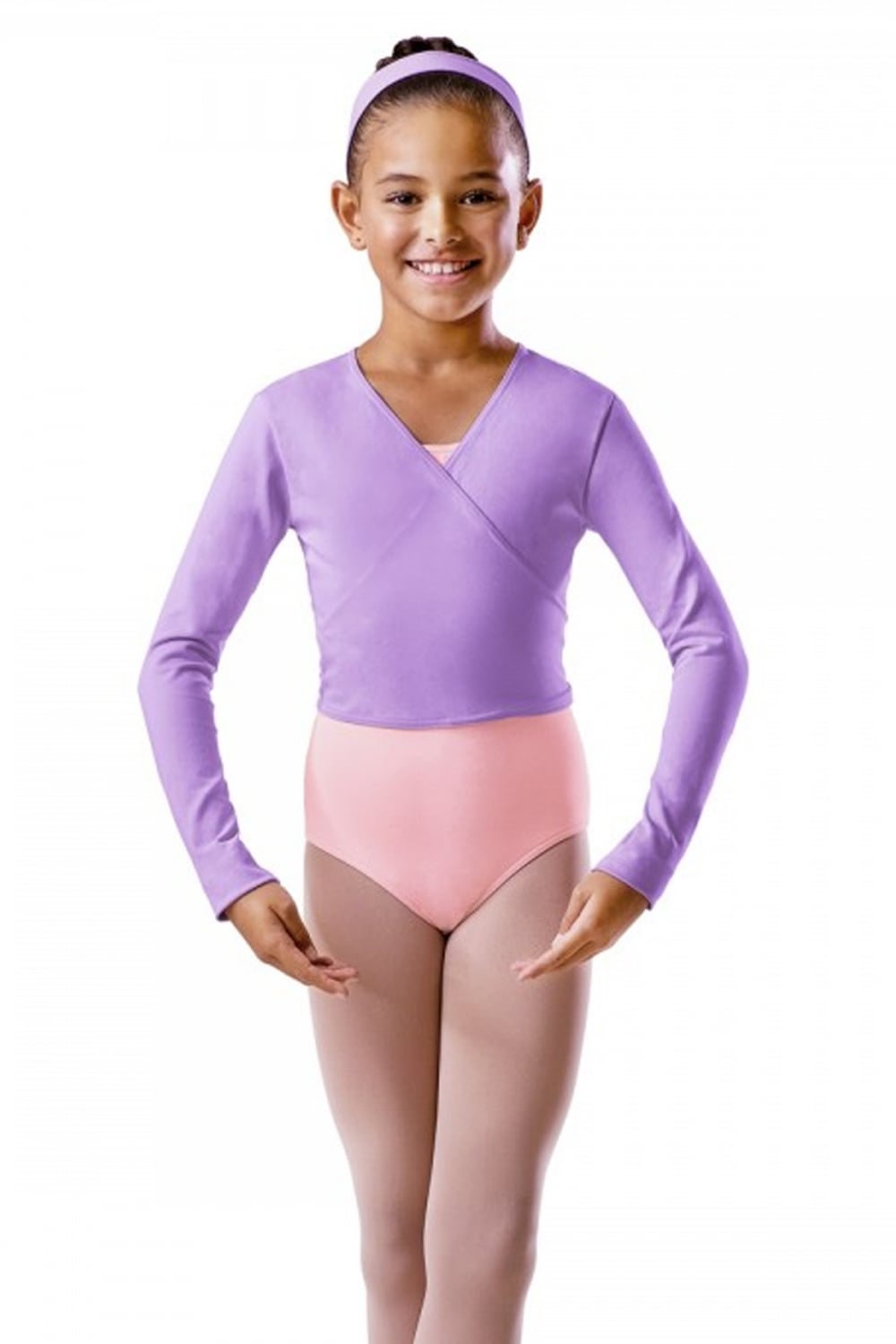 Bloch Girls' Wrap Top