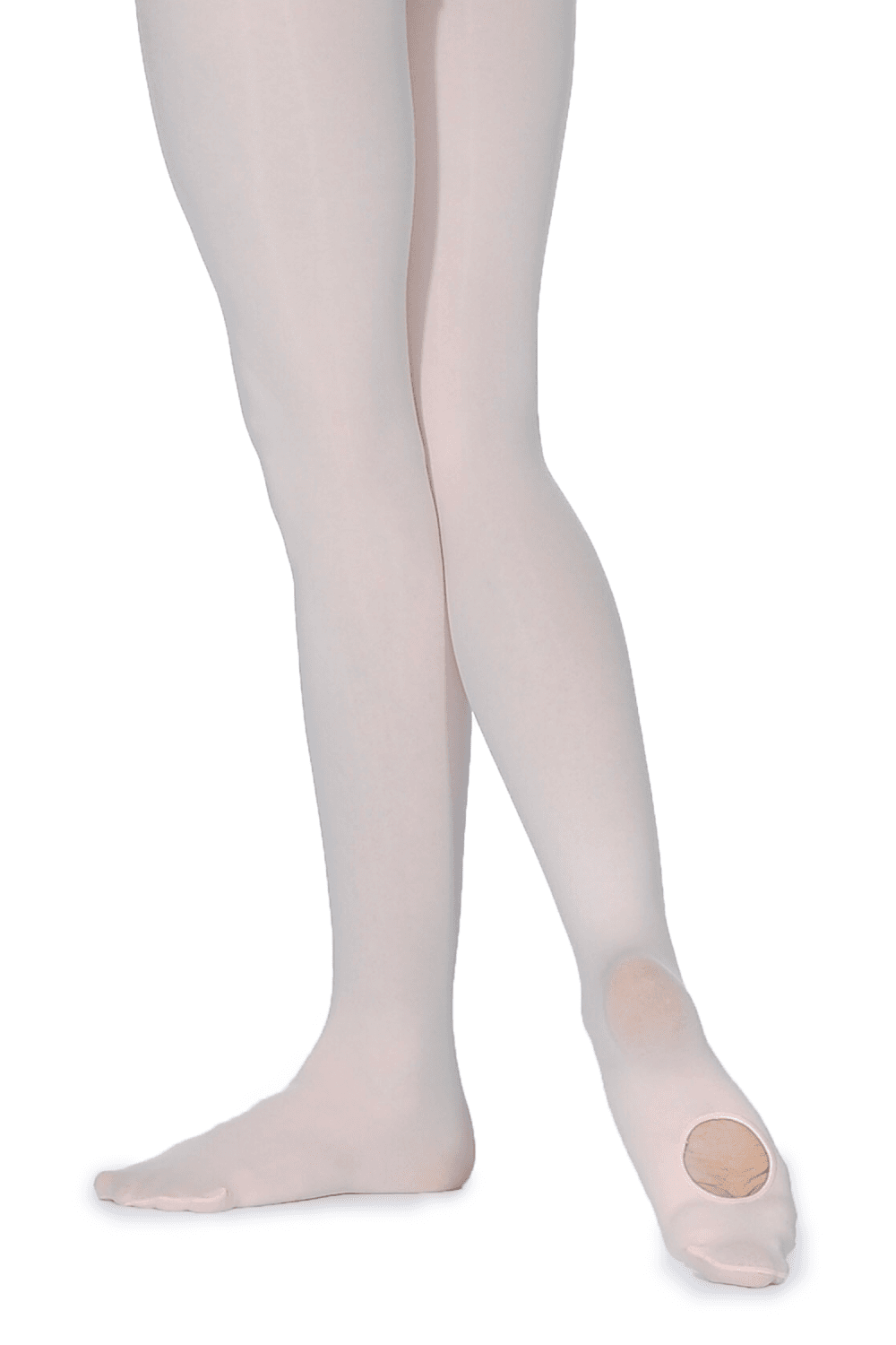 Capezio Girls Ultra Soft Self Knit Waistband Transition Tights