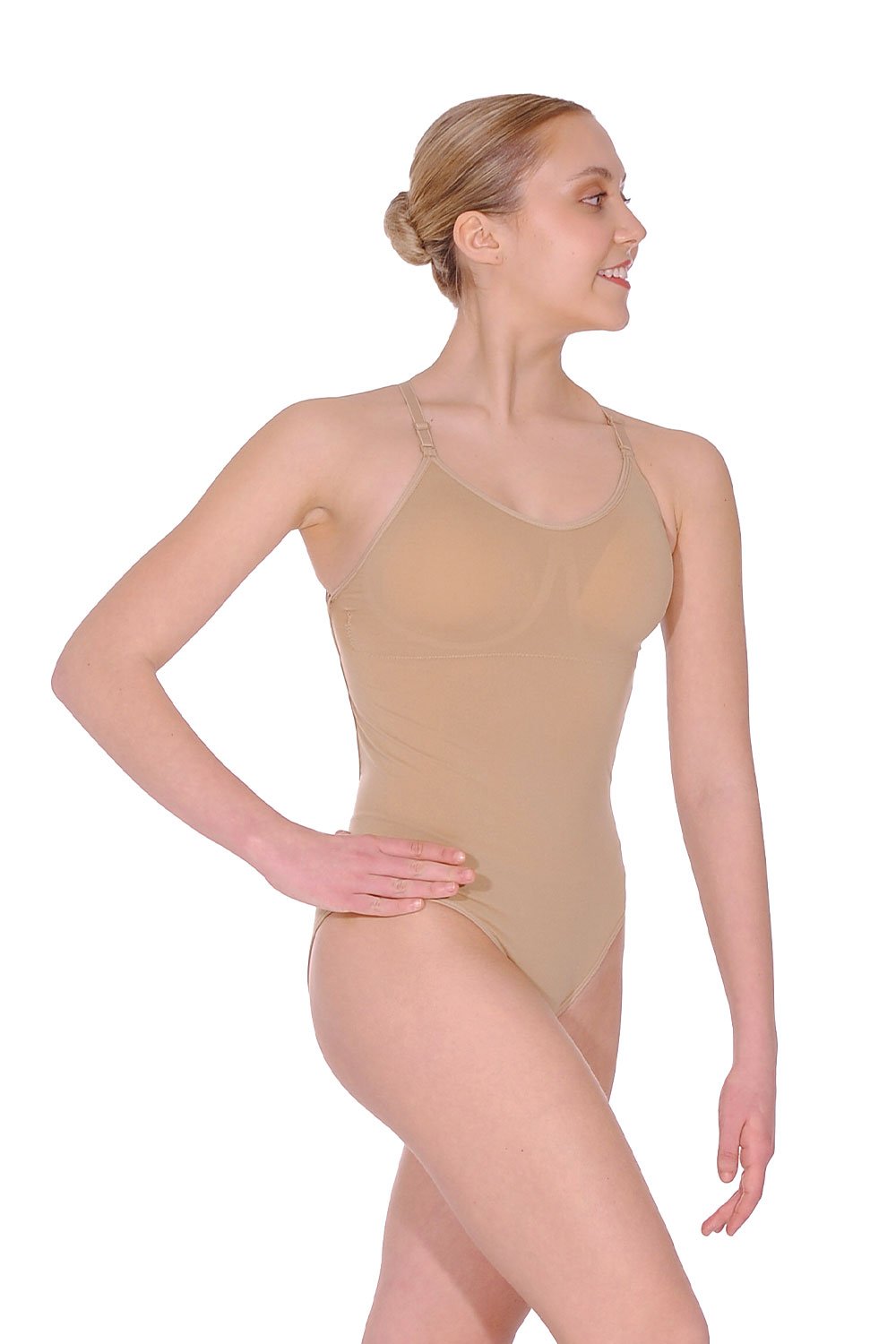 Silky Low Back Camisole with Removable Padding