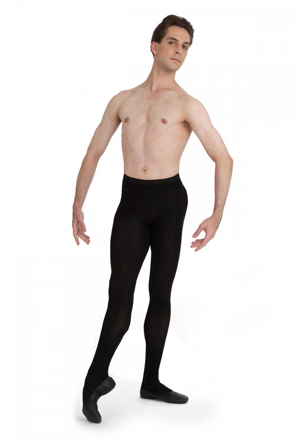 Capezio Collants avec pied pour hommes