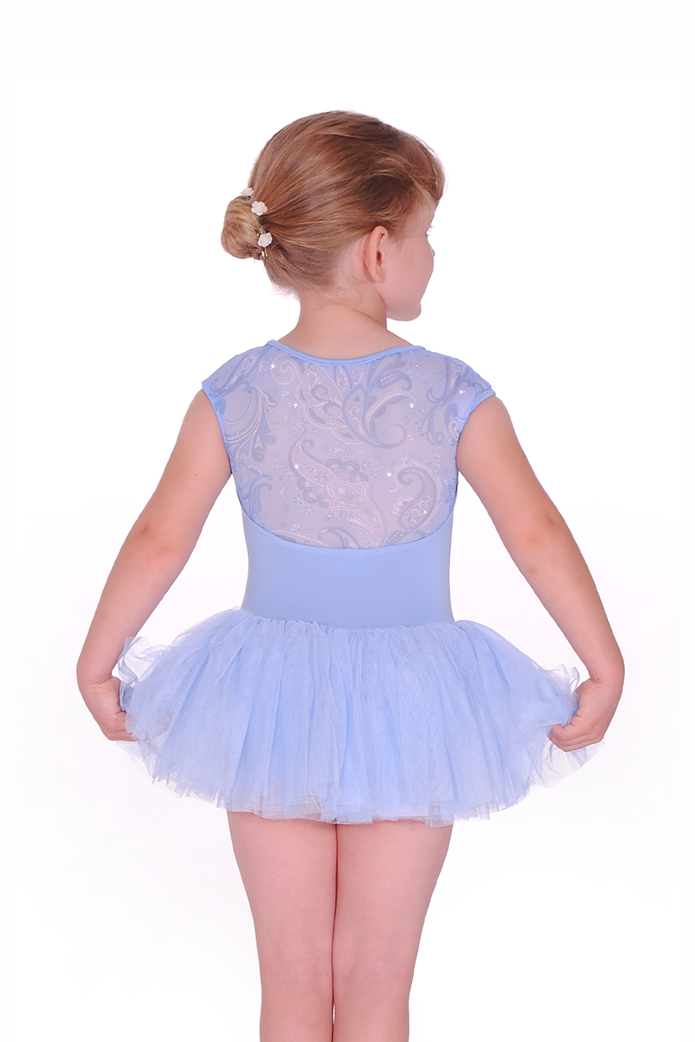 Robe tutu sans manches pour enfant Mirella Paisley