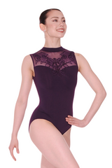 Ballet Rosa Paris High Neck Sleeveless Leotard