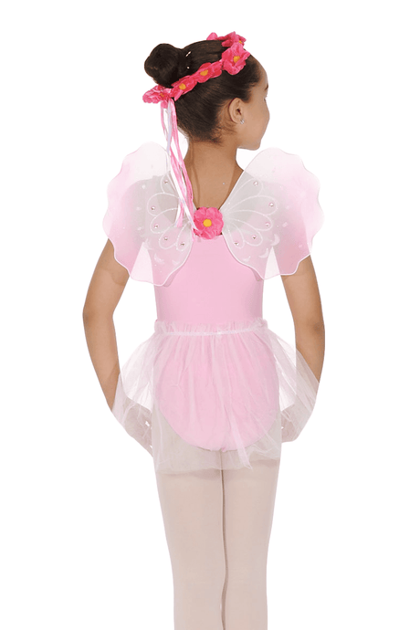 Pink Flower Fairy Costume Set