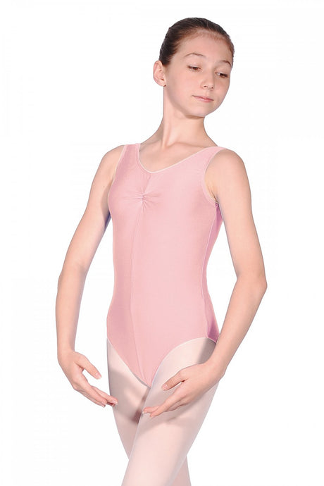 Roch Valley Sheree Children's Ruched Nylon/Lycra Sleeveless Leotard