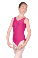 Roch Valley Sheree Adults' Ruched Nylon/Lycra Sleeveless Leotard