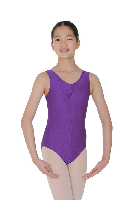 Roch Valley Sheree Adults' Ruched Nylon/Lycra Sleeveless Leotard