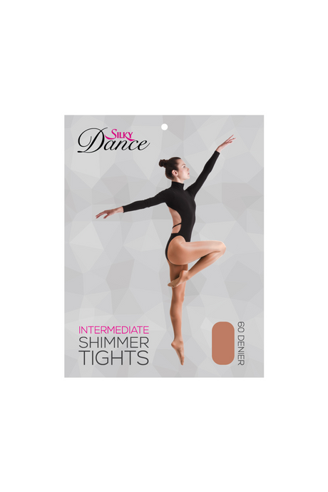 Silky Shimmer Footed Dance Tights