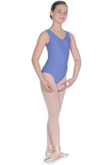 Roch Valley Sleeveless leotard with adjustable ruche