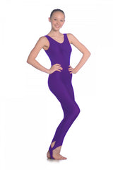 Roch Valley Sleeveless Ruched Front Nylon/Lycra Catsuit