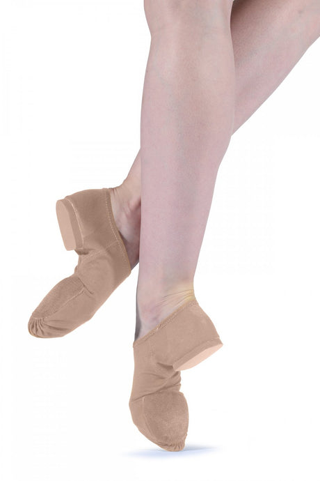 So Danca Chaussures de Jazz bi-semelles en tissus